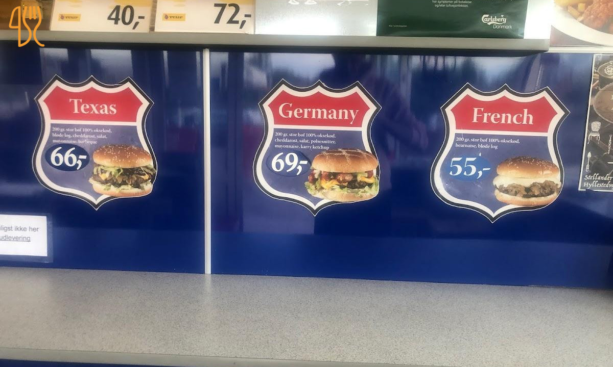 Route 66 Menu
