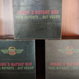 Vegan's Burger Box Menu