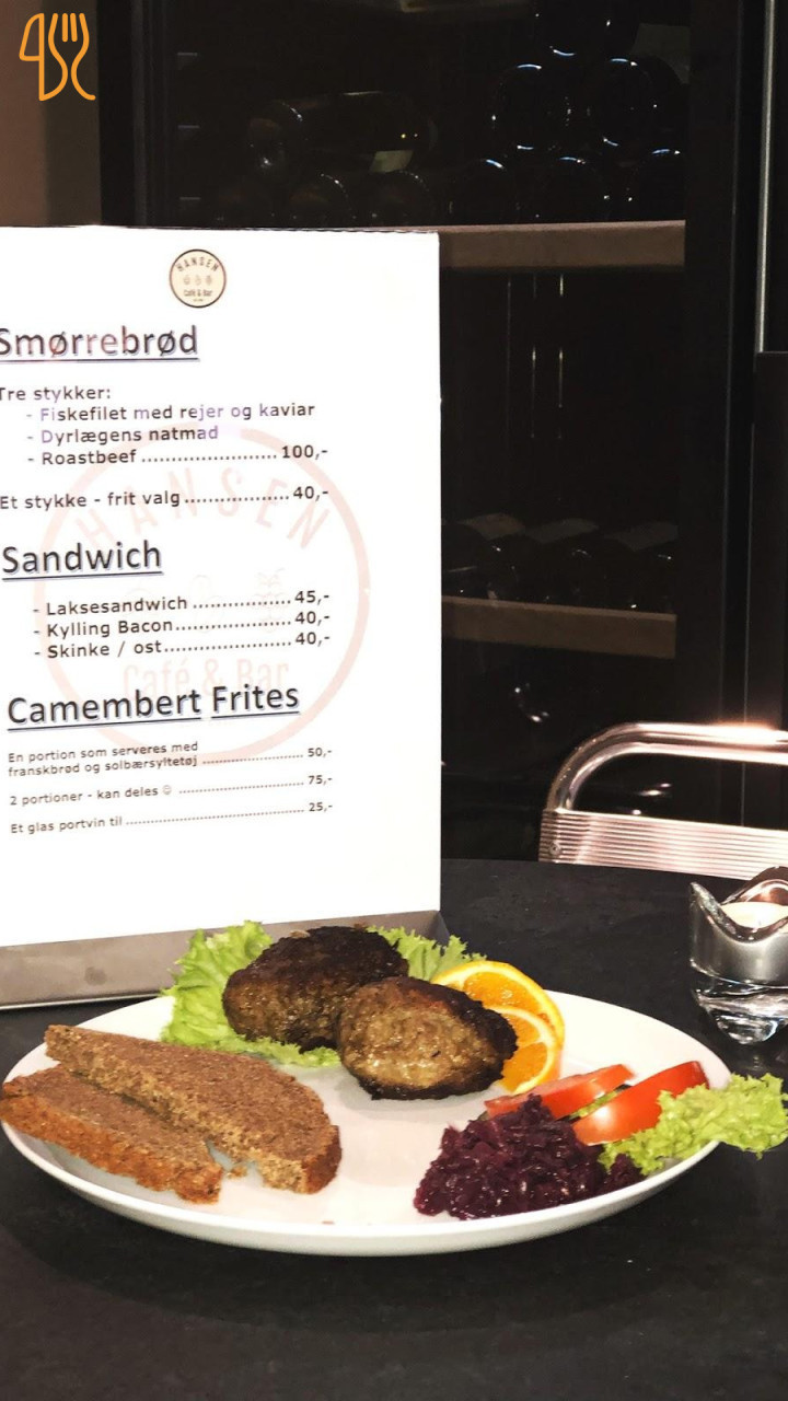 Hansen Cafe Og Menu