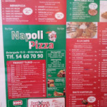 Napoli Menu