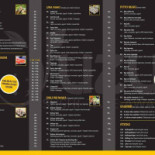 Yuzu Sushi Menu