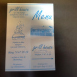 Grill House Menu