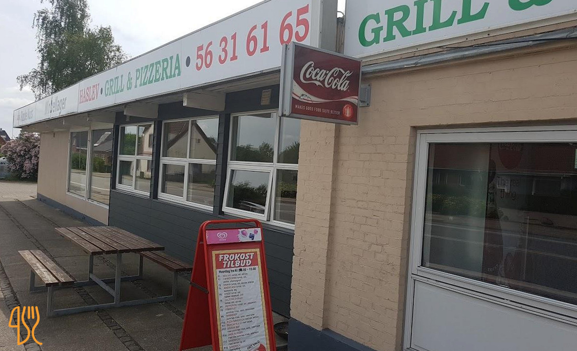 Haslev Grill Pizzaria Udenfor
