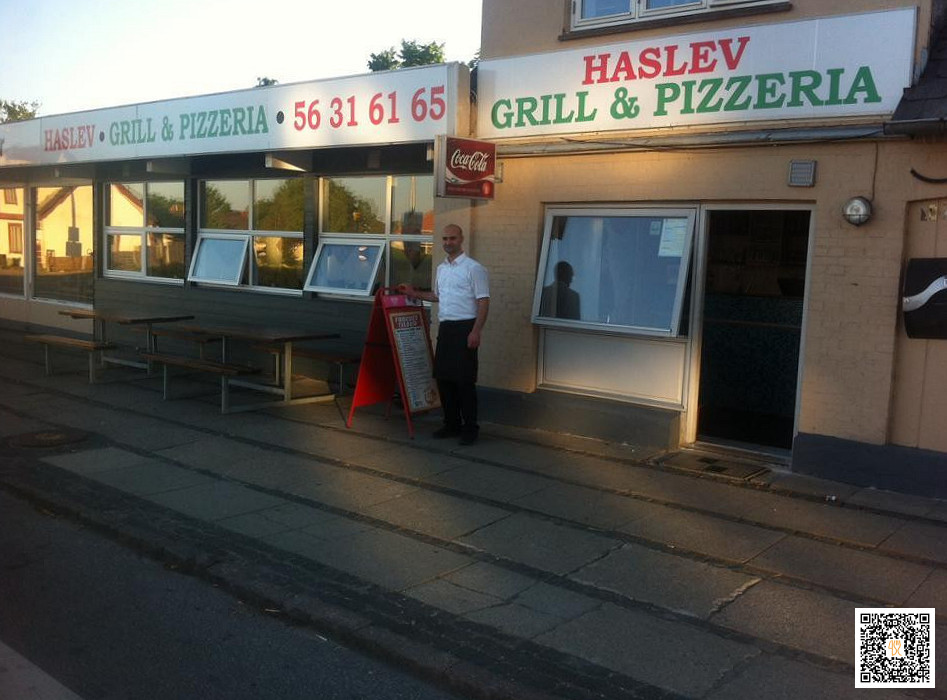 Haslev Grill Pizzaria Udenfor
