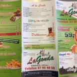 La Gonda Menu