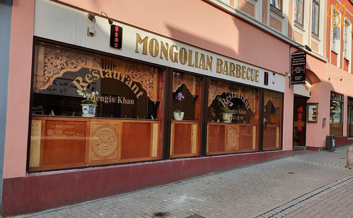 Mongolian Barbecue Udenfor