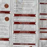 Mama Rosa Menu