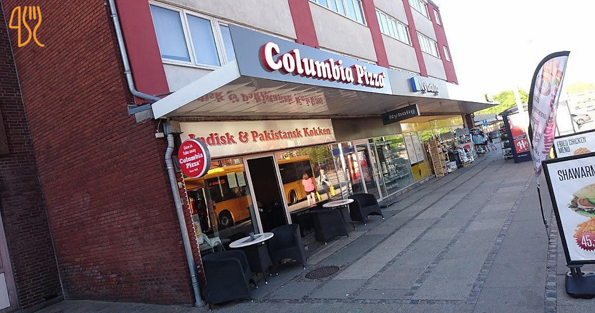 Columbia Pizza Udenfor