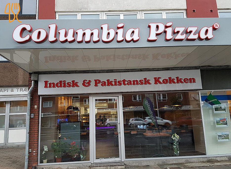Columbia Pizza Udenfor