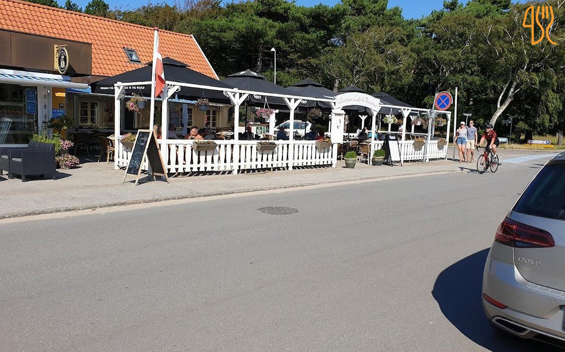 Lisestuen Cafe Og Burgerbar Udenfor