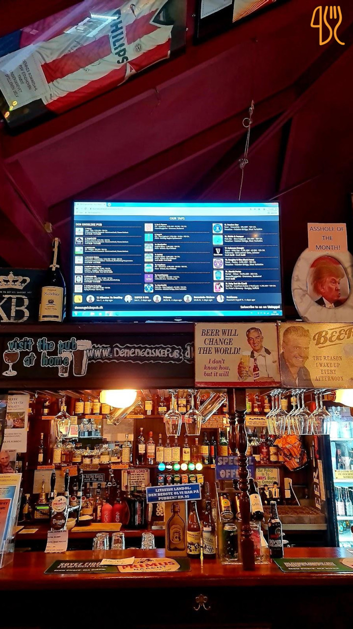 The English Pub Menu