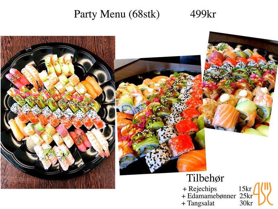Kyoto Sushi Menu