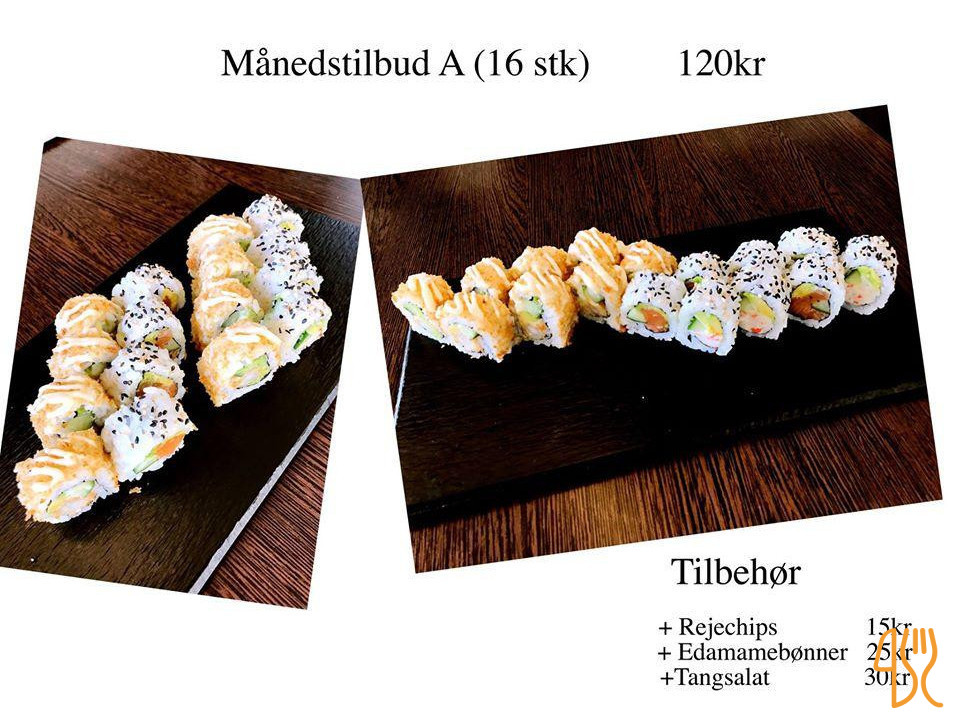 Kyoto Sushi Menu