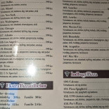 Bella Italia Stoevring Menu