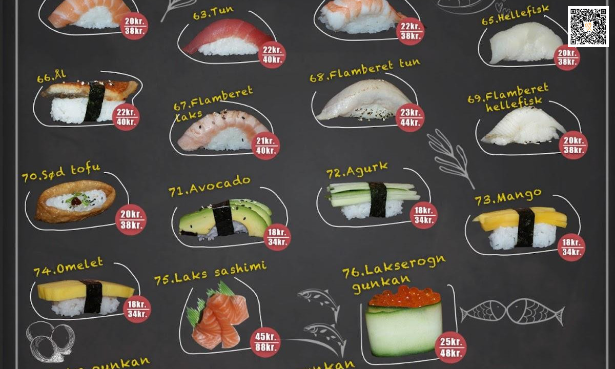Sushi Amor Menu