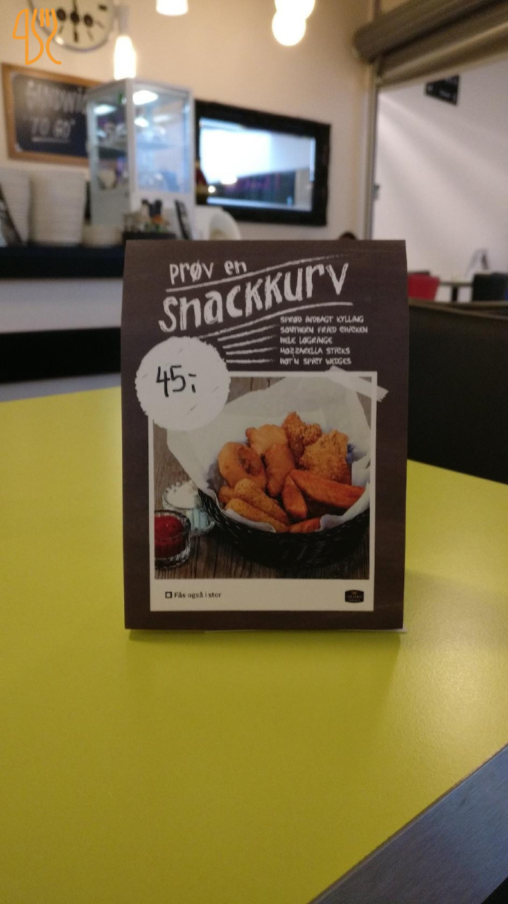 The Burger Frederikssund (sillebroen Shopping) Menu