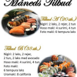 Yy Sushi Menu