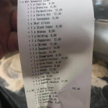 Roma Pizzeria Menu