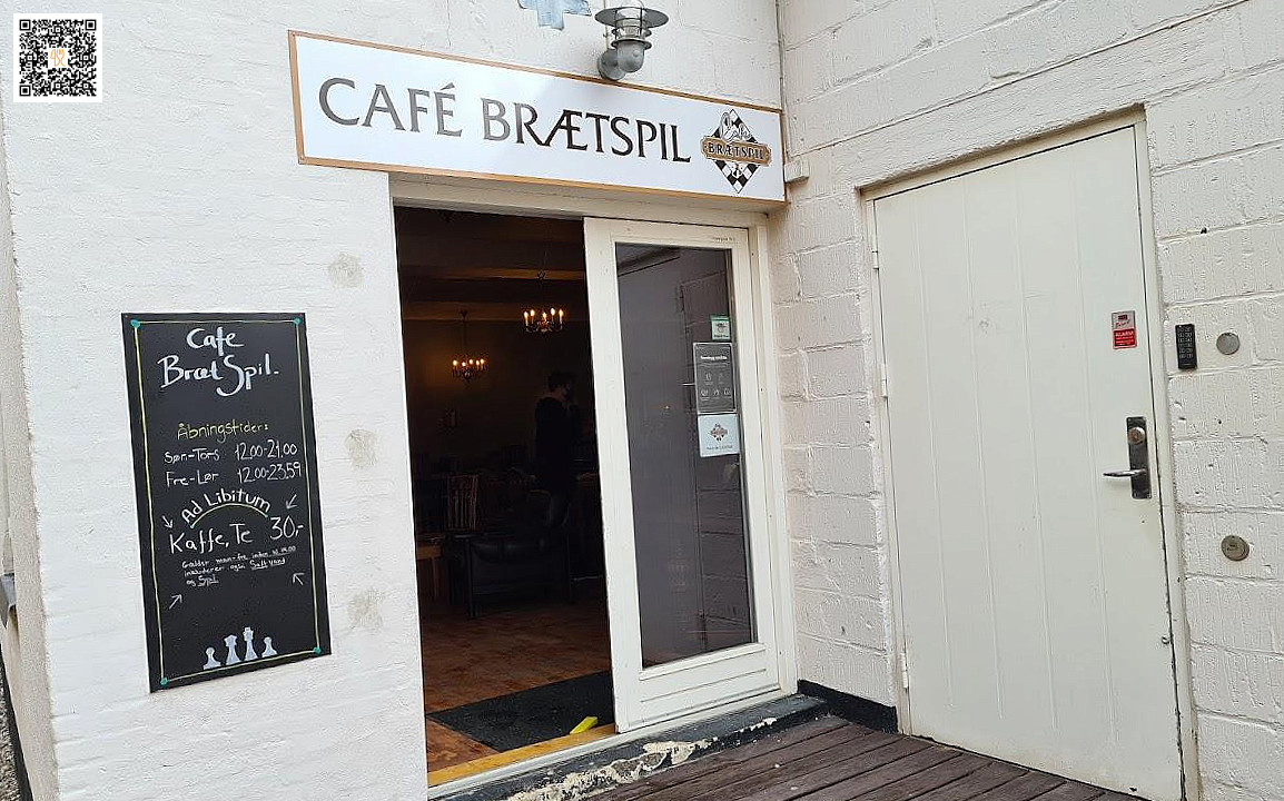 Cafe Board Games Udenfor