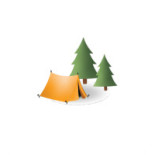 Krohavens Familiecamping Logo