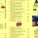 Mou Pizza Bodega V/h Zohrani Menu