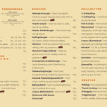 Roadhouse Menu
