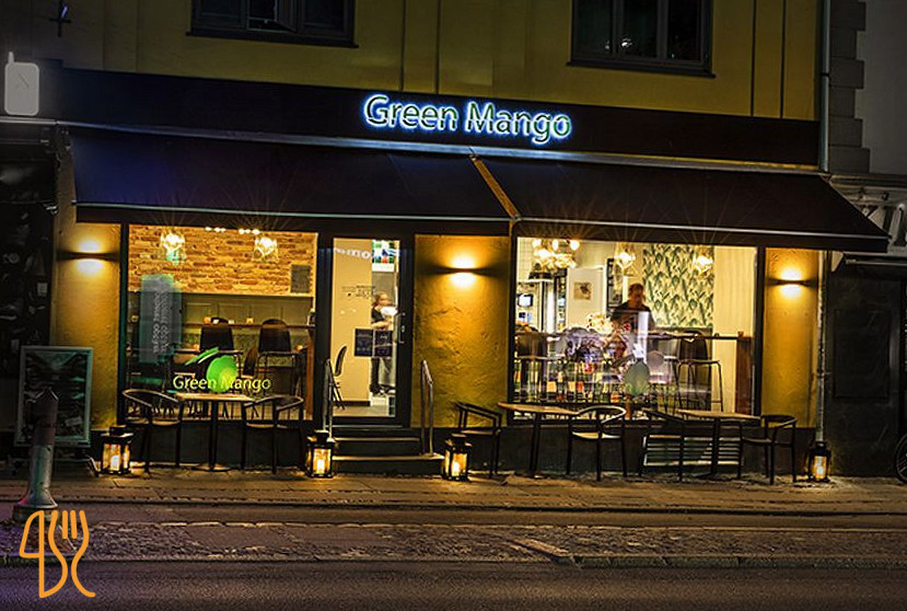 Green Mango Udenfor