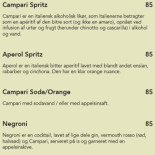 Enzo C Menu