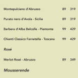 Enzo C Menu