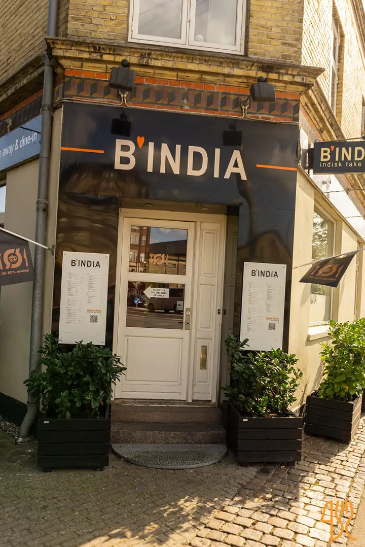 Bindia Indisk Mad Take Away Lyngby Udenfor
