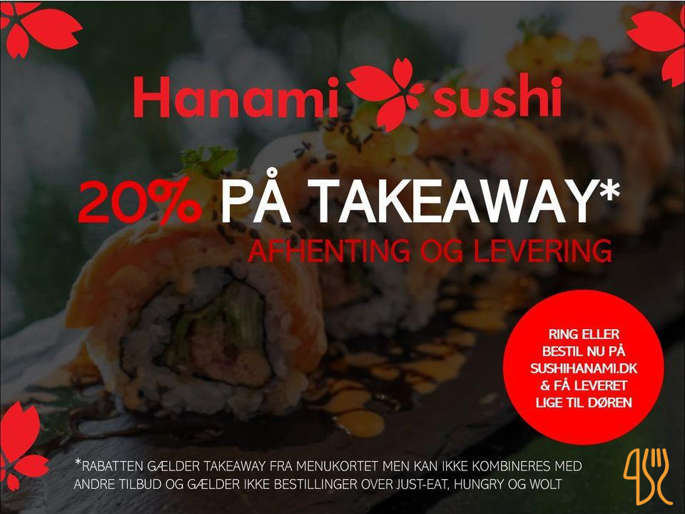 Hanami Sushi Menu