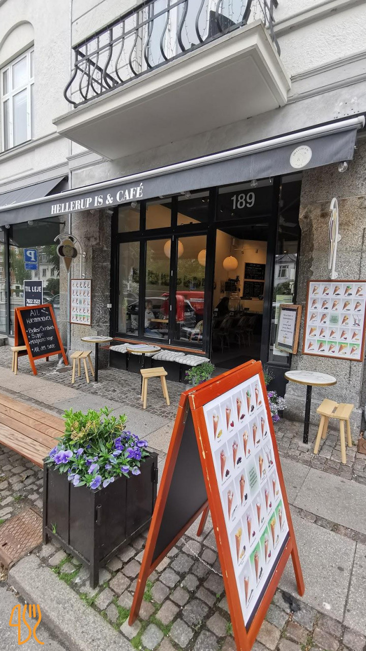 Hellerup Is Café Udenfor