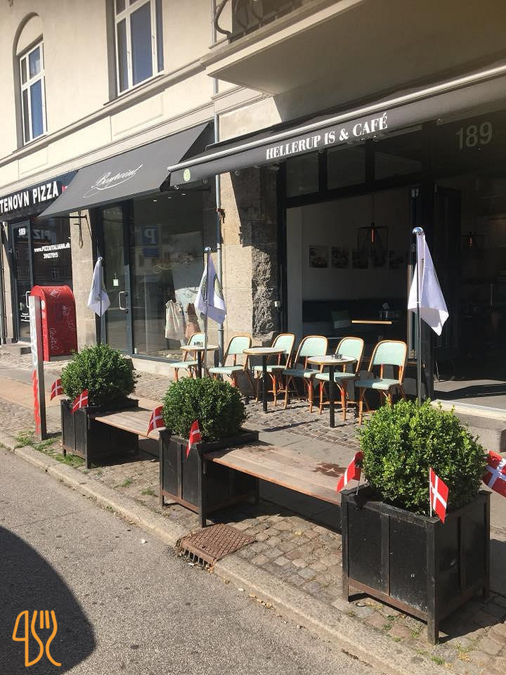 Hellerup Is Café Udenfor