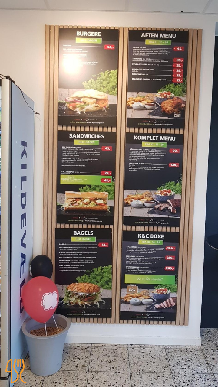 Kylling Co Herning Menu