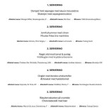 Lilleheden Menu