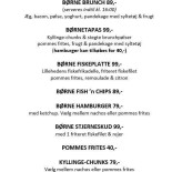 Lilleheden Menu