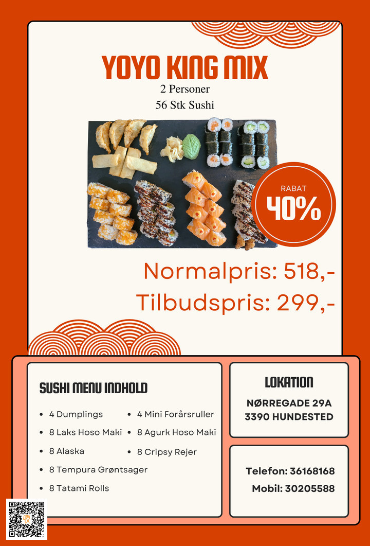 Yo Yo Familie Menu