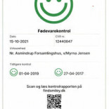 Noerre Asmindrup Forsamlingshus Menu
