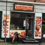 Falafel Nr 1. Udenfor