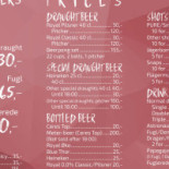 Klubben Menu