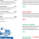 La Luna Pizzeria V/mb Menu