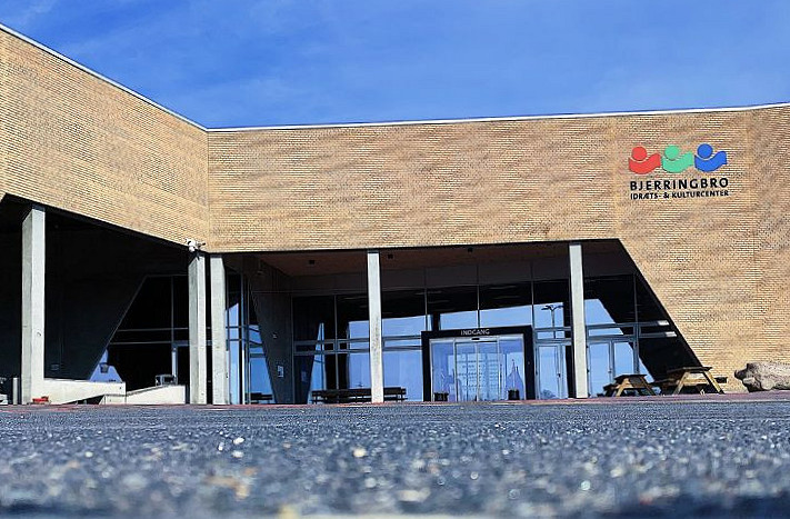 Bjerringbro Idraetsparks Cafeteria Udenfor