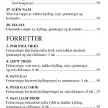 Thai Asien Take Away Menu