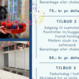 Vinderup Hallerne/selvejende Institution Menu