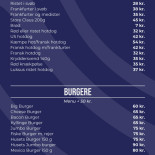 Grillhytten Menu