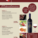 Det Italienske Bøfhus Menu