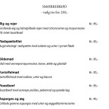 Postgården Menu