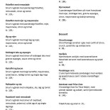 Hvalpsund Faergekro Menu