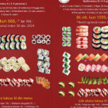 Viking Sushi Menu