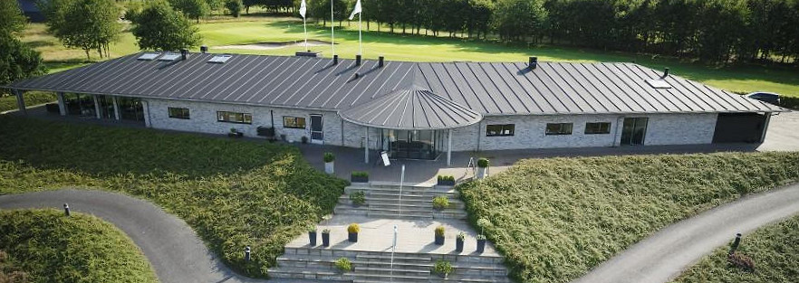 Cafe19 Brande Golfklub Udenfor